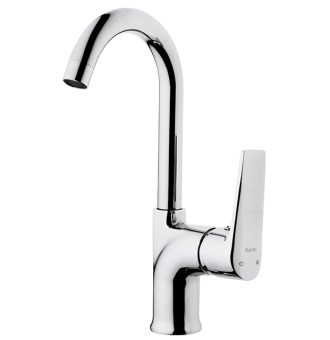 KBR 51002 BARBADOS MİX LAVABO BATARYASI (Kısa Borulu)