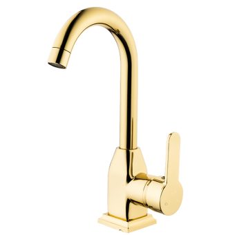 KST 30032 STİL MİX GOLD LAVABO BATARYASI (Kısa Borulu)